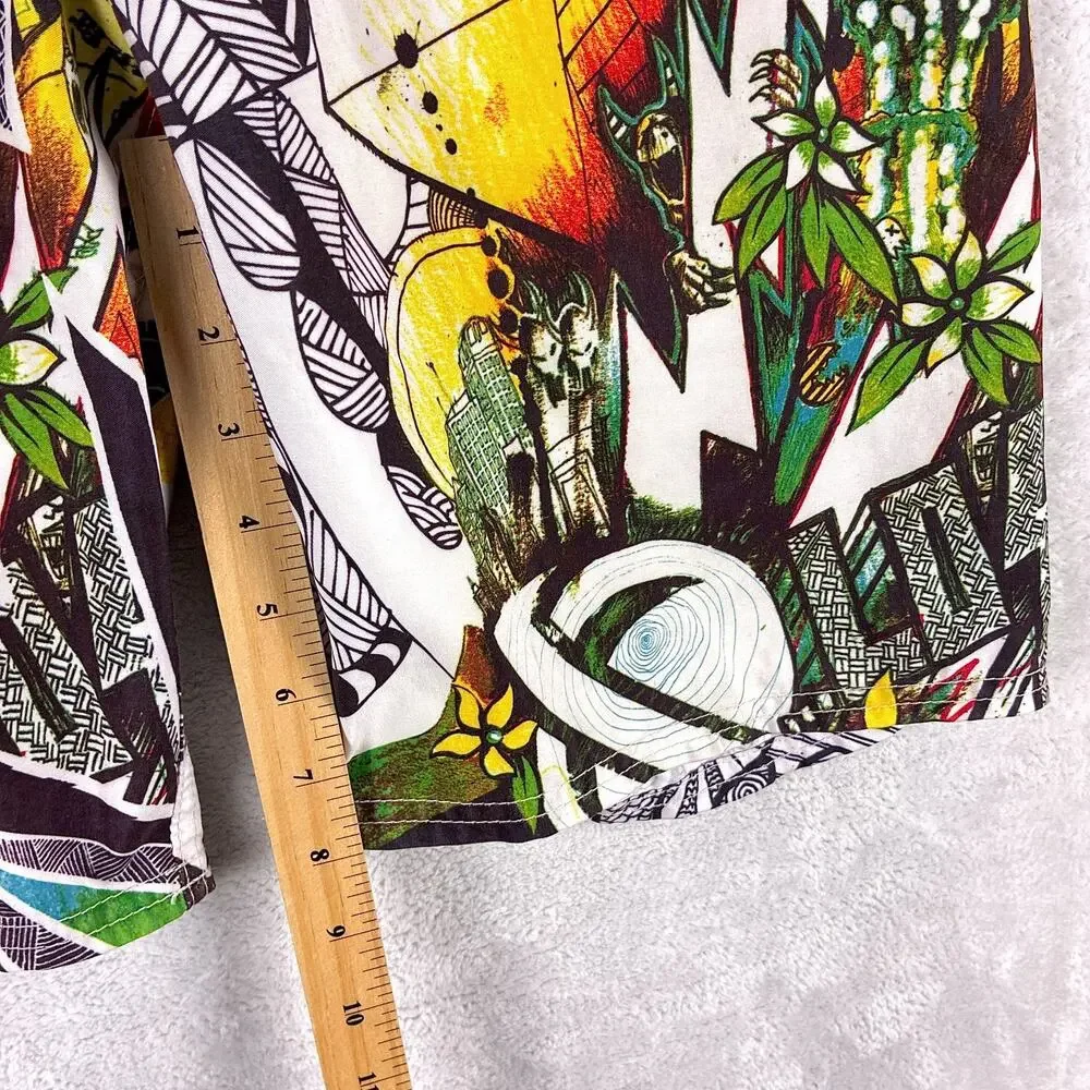 VTG Lost Enterprises Board Shorts Mens 30 Mayhem Black Sheep Graffiti Surf Y2K